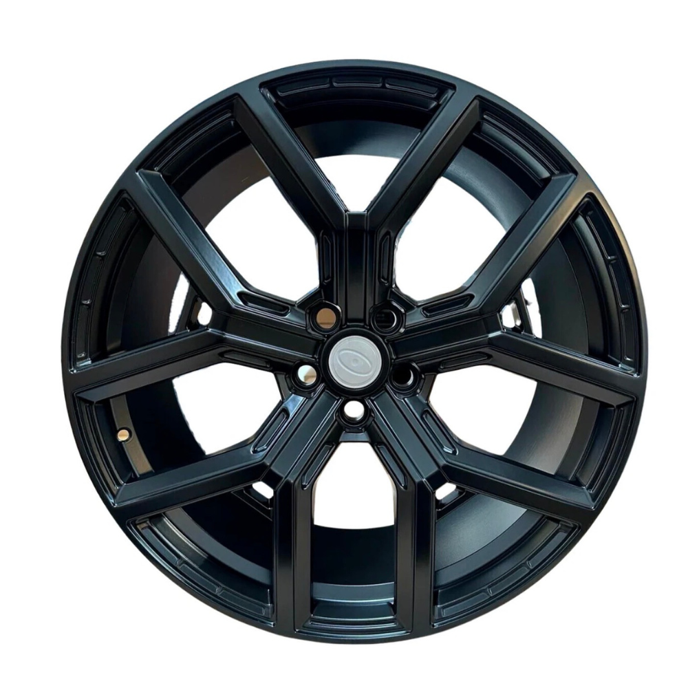 Range Rover - Evoque/Velar: 22" Black SVR Style Alloy Wheels