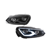 Golf - MK6: LED Sequential Front Headlights 10-12