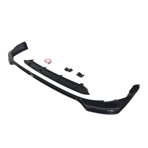 Ford Transit Custom MK2: Gloss Black V2 Style Front Splitter 24+