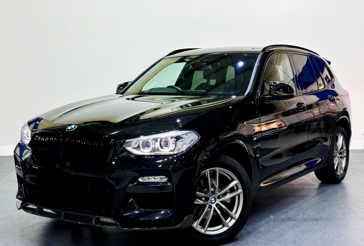 Bodykit Für BMW X3 G01 / X3M – Frontsplitter, Diffusor & Gitter In Gloss Black, ABS-Material