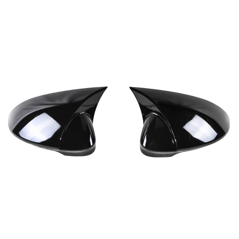 Golf - MK8: Gloss Black V Style Wing Mirror Covers 20+