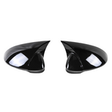 Golf - MK8: Gloss Black V Style Wing Mirror Covers 20+