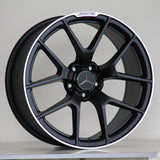 C Class - W205/C205: 19" Matt Black AMG Style Alloy Wheels 14-22
