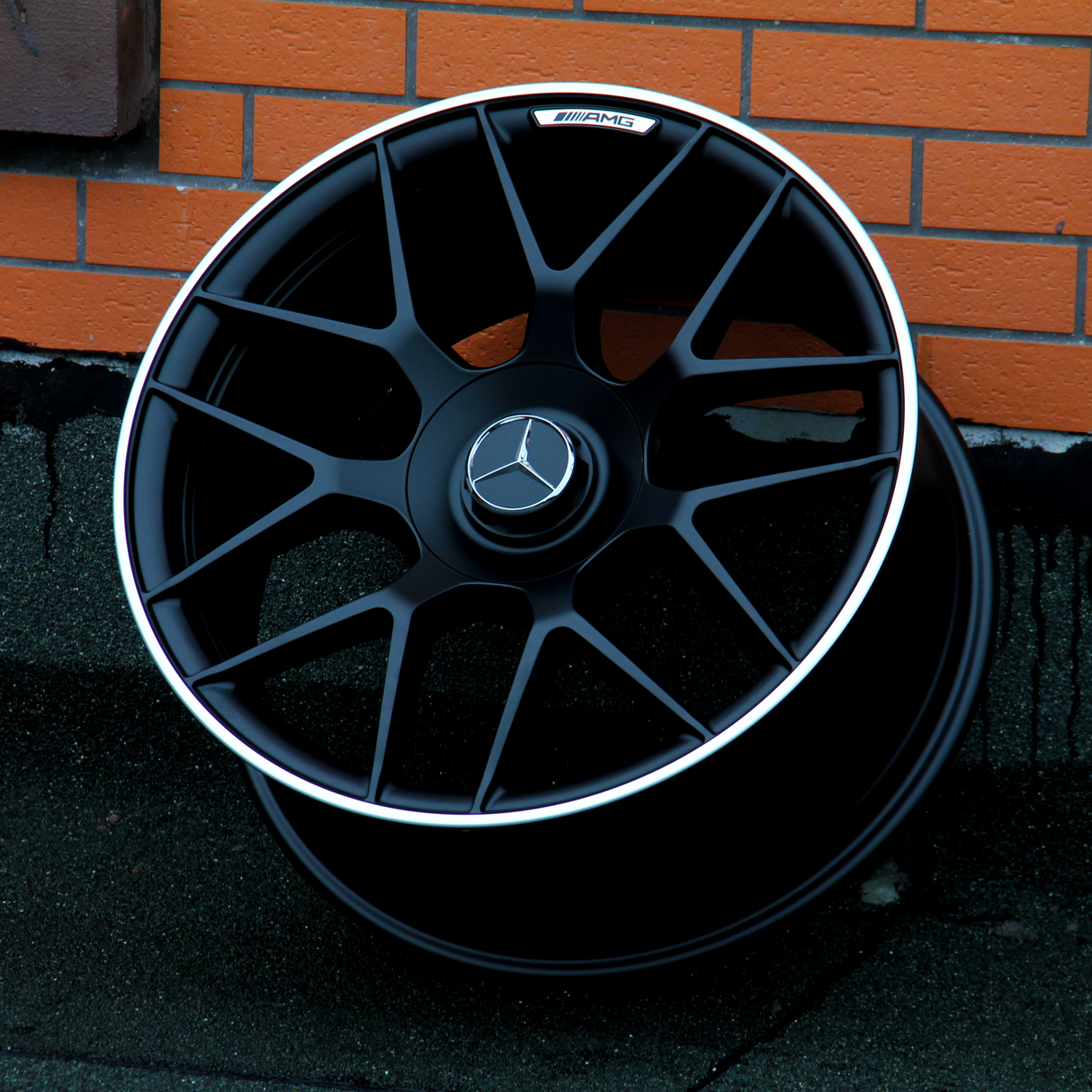 GLC - C253/X253: 21" Matt Black AMG Style Alloy Wheels 15-22
