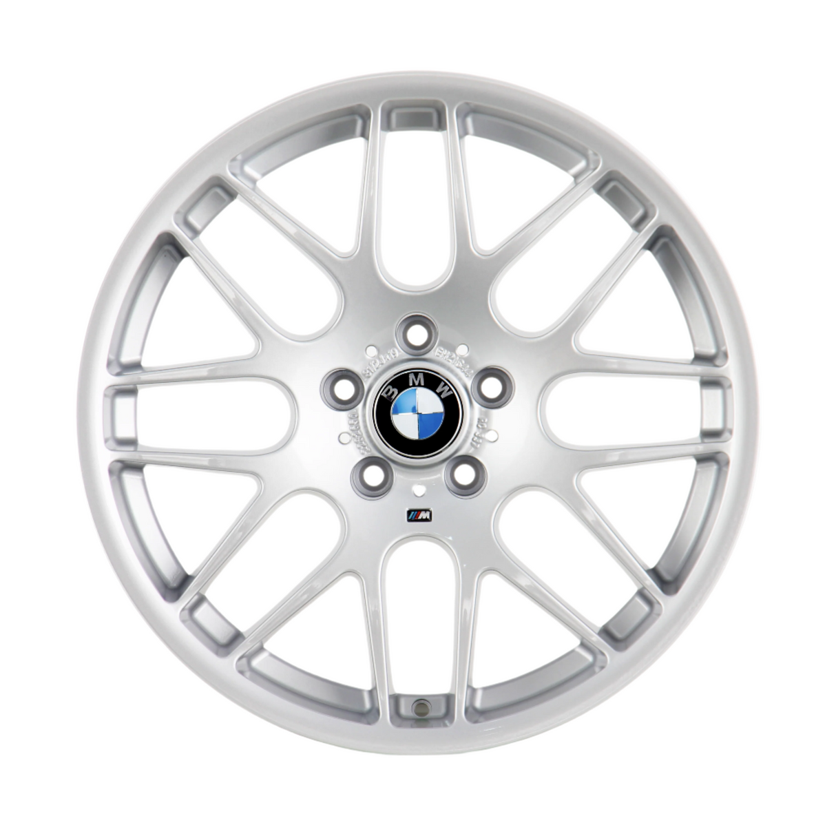 1 Series - F20/F21: 19" Silver M3 CS Style Alloy Wheels 11-19