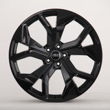 Q8 - 4MN: 22" Gloss Black RSQ8 Style Alloy Wheels 18+