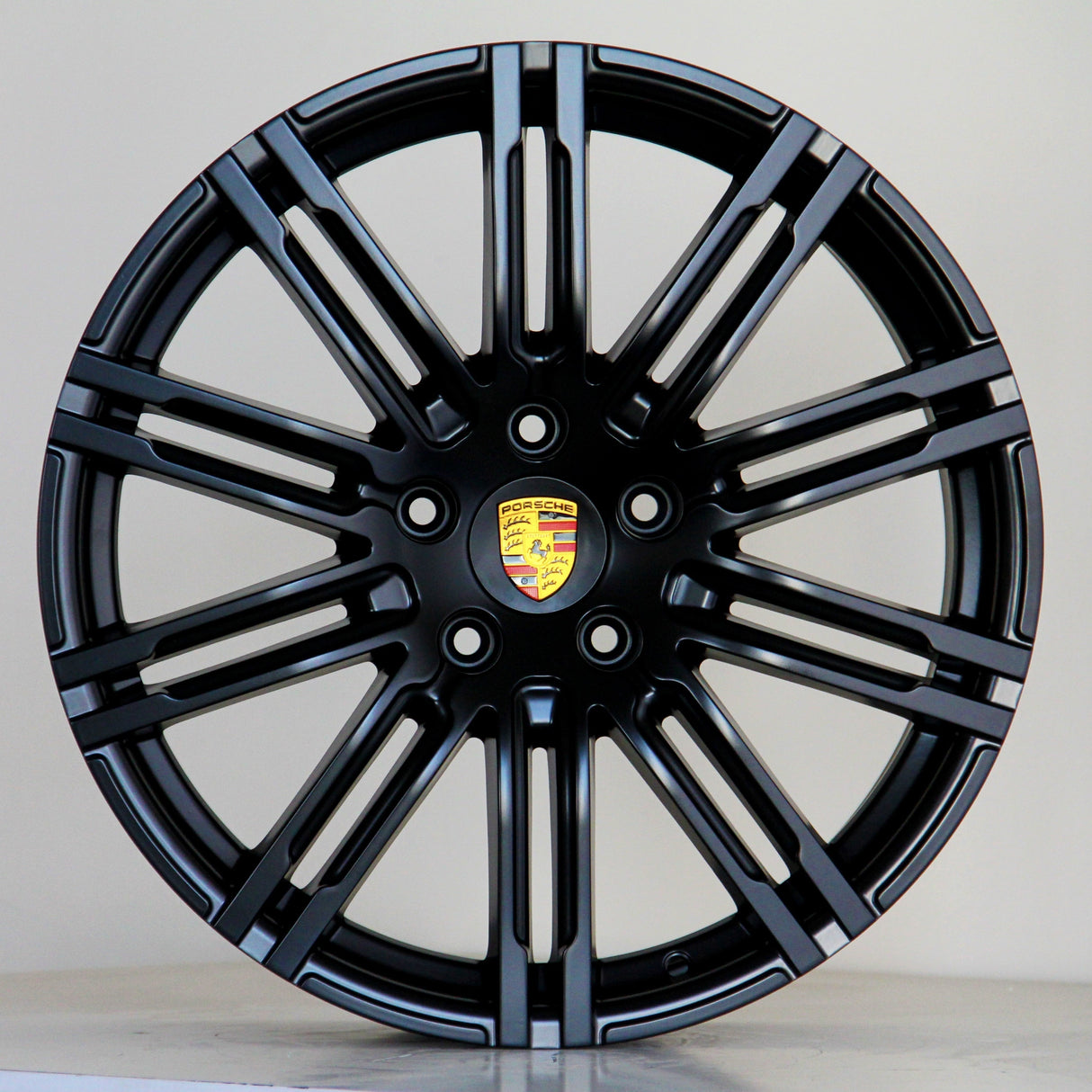 Cayenne - E3: 21" Matt Black Turbo Style Alloy Wheels 19+