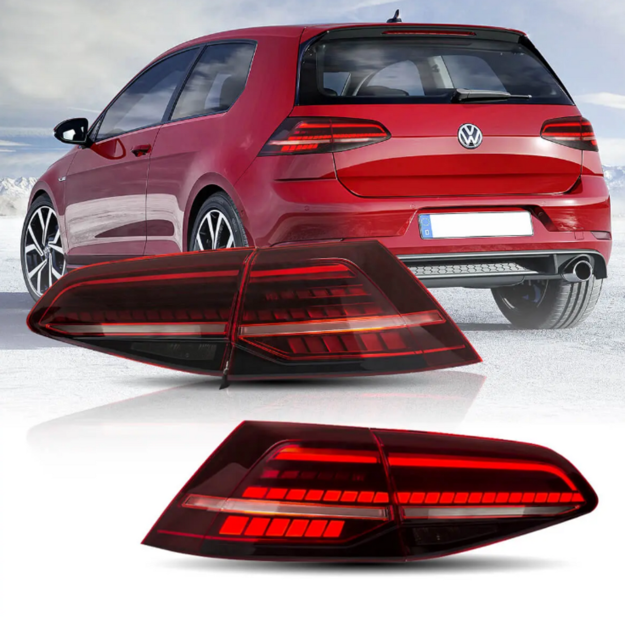Golf - MK7/7.5: Sequential LED Rear Tail Lights 13-19