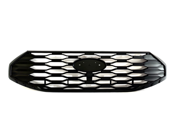 Ford Transit Custom MK2: Matt Black Badgeless Grill 24+