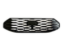 Ford Transit Custom MK2: Matt Black Badgeless Grill 24+