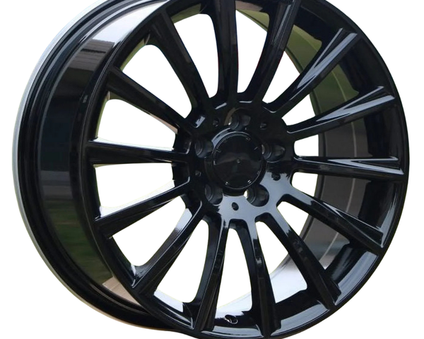 C Class - W205/C205: 20" Gloss Black Turbine Style Alloy Wheels 14-22