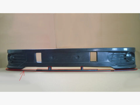 VW - T5 Sportline: Maxton Front Racing Splitter