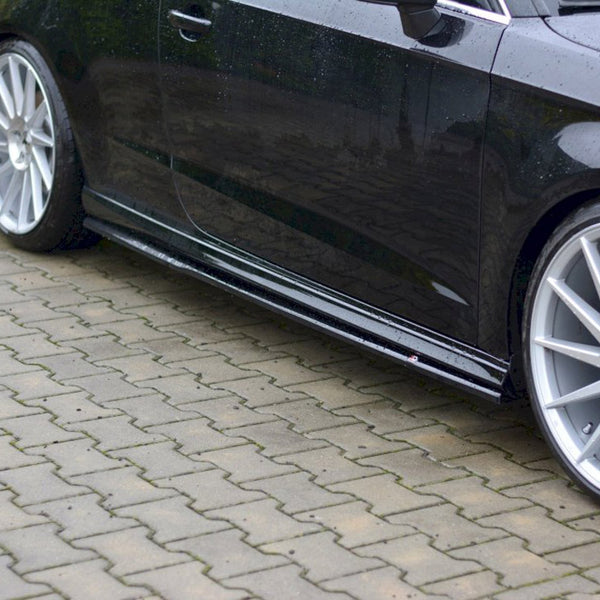 Audi - S3 / A3 S Line 8V / 8V Facelift Hatchback: Maxton Side Skirts
