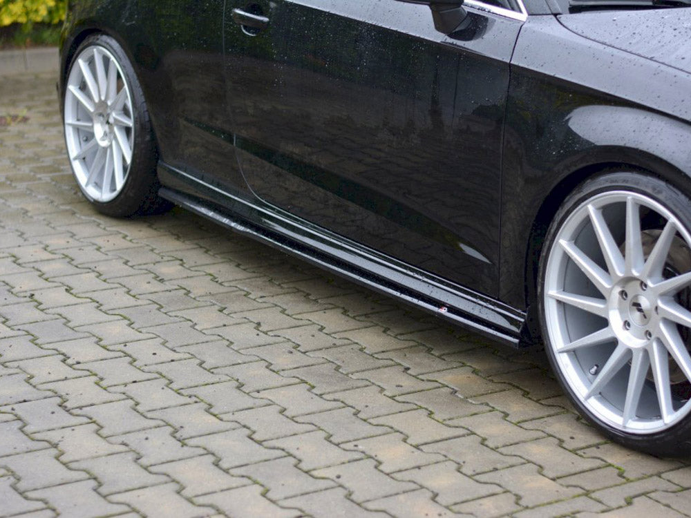 Audi - S3 / A3 S Line 8V / 8V Facelift Hatchback: Maxton Side Skirts