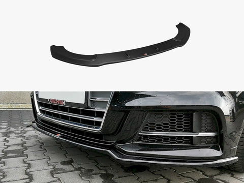 Audi - S3 / A3 S Line 8V Facelift Sedan: Maxton Front Splitter V2