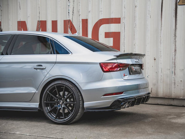 Audi - S3 Sedan 8V Facelift (2016-2020): Maxton Rear Side Splitters V2