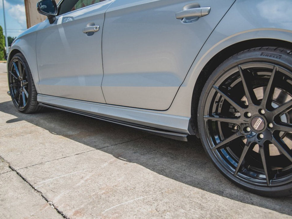 Audi - S3 Sedan 8V Facelift (2016-2020): Maxton Side Skirts V2