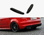 Audi - S3 / A3 S Line 8V Hatchback / Sportback: Maxton Rear Side Splitters