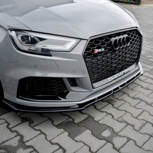 Audi - RS3 8V Facelift Sedan: Maxton Front Splitter V1