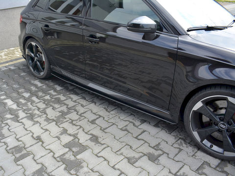 Audi - RS3 8V Facelift Sportback (2017-20): Maxton Racing Side Skirts V1