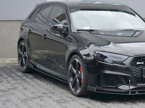 Audi - RS3 8V Facelift Sportback (2017-20): Maxton Racing Side Skirts V2