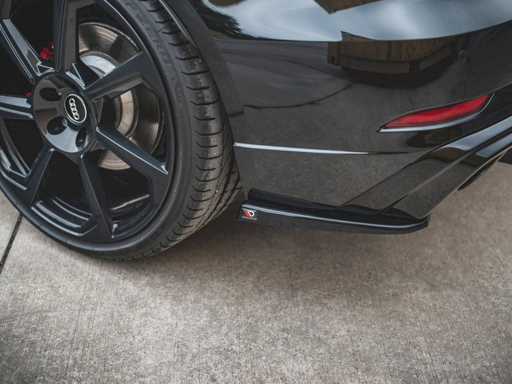 Audi - RS3 8V Sportback Facelift (2017-UP): Maxton Rear Side Splitters V2