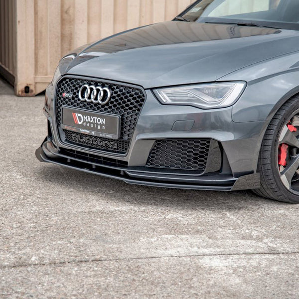 Audi - RS3 8V Sportback: Maxton Front Splitter Flaps