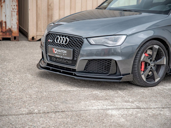 Audi - RS3 8V Sportback: Maxton Front Splitter Flaps
