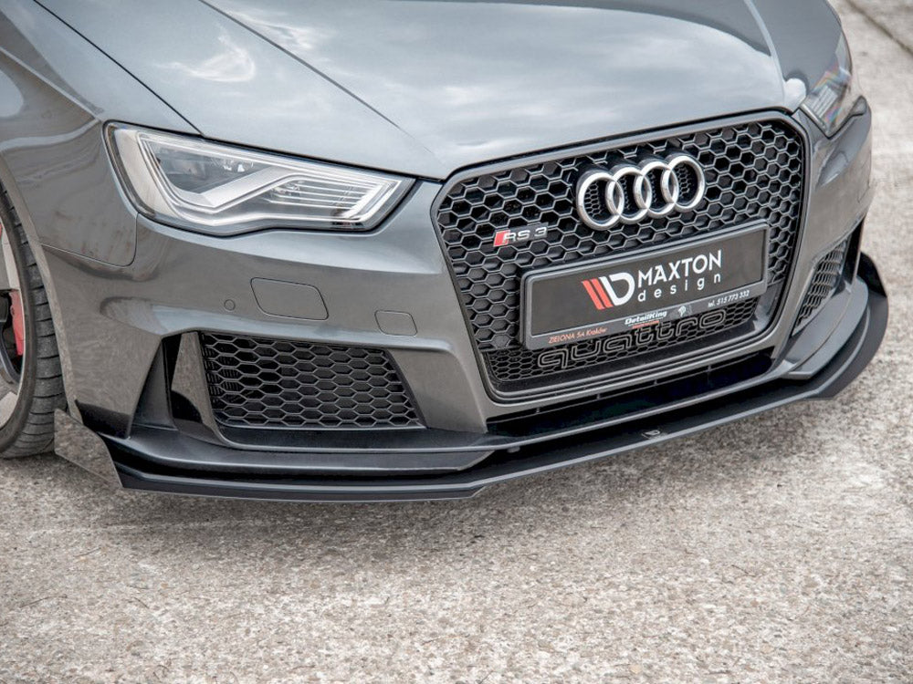 Audi - RS3 8V Sportback: Maxton Front Splitter Flaps