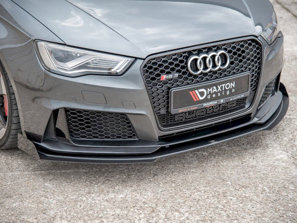 Audi - RS3 8V Sportback: Maxton Front Splitter Flaps
