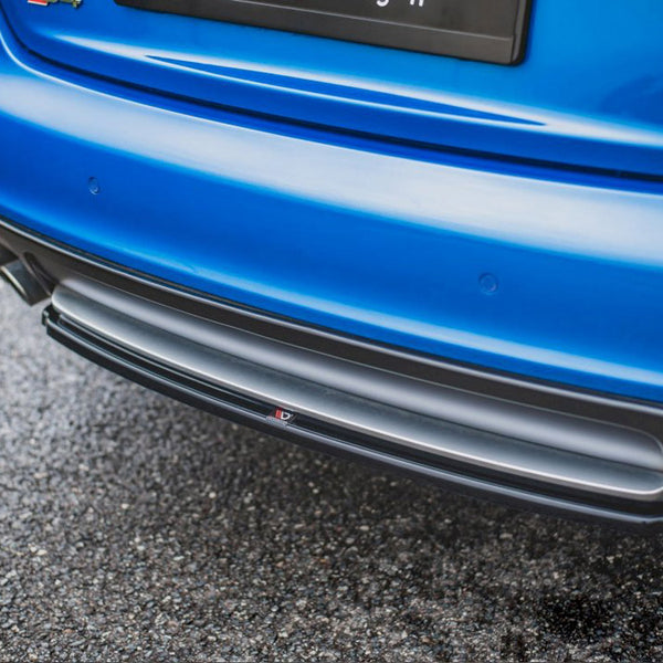 Audi - S4/ A4 S Line B8 Sedan (2008-2011): Maxton Central Rear Splitter