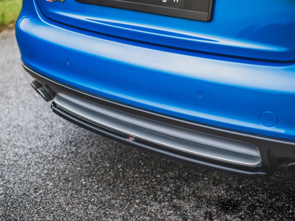 Audi - S4/ A4 S Line B8 Sedan (2008-2011): Maxton Central Rear Splitter
