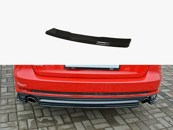 Audi - A4 S Line B9 Avant: Maxton Central Rear Splitter