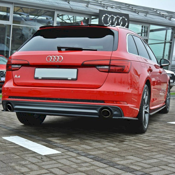 Audi - A4 S Line B9 Avant: Maxton Central Rear Splitter