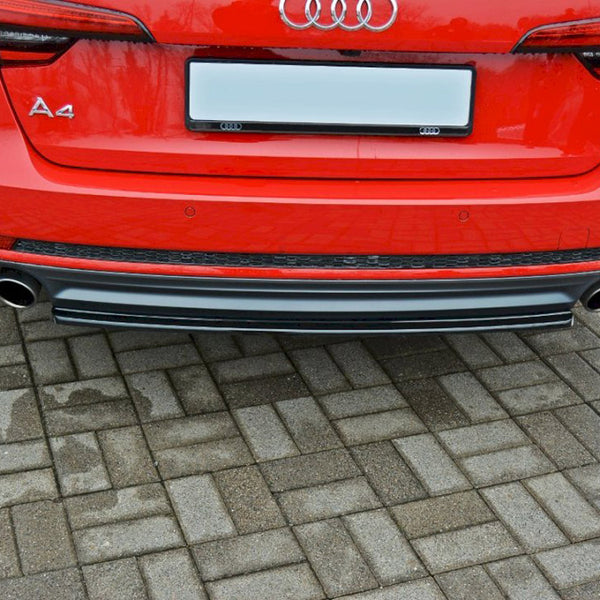 Audi - A4 S Line B9 Avant: Maxton Central Rear Splitter