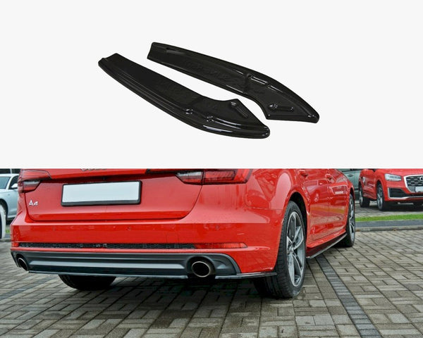 Audi - A4 S Line B9 Avant: Maxton Rear Side Splitters