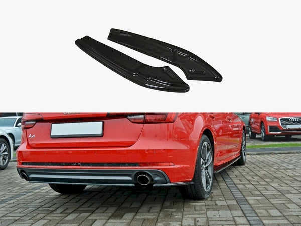 Audi - A4 S Line B9 Avant: Maxton Rear Side Splitters