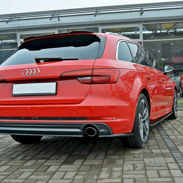 Audi - A4 S Line B9 Avant: Maxton Rear Side Splitters
