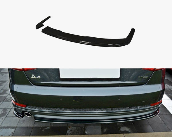 Audi - A4 B9 S Line Sedan: Maxton Rear Splitter