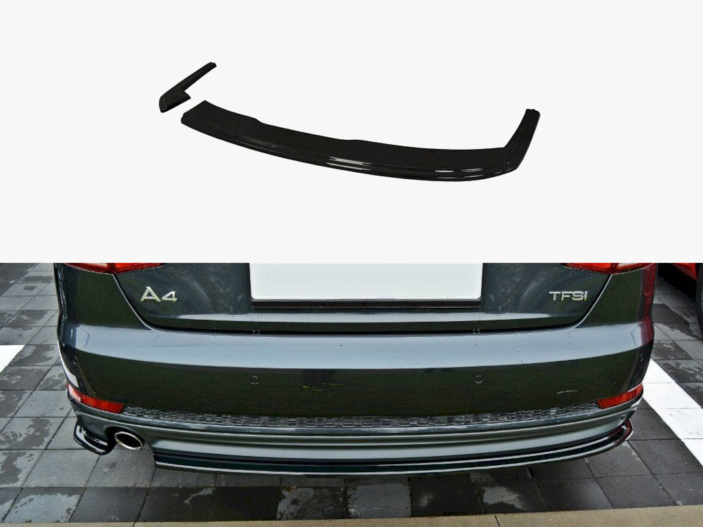Audi - A4 B9 S Line Sedan: Maxton Rear Splitter