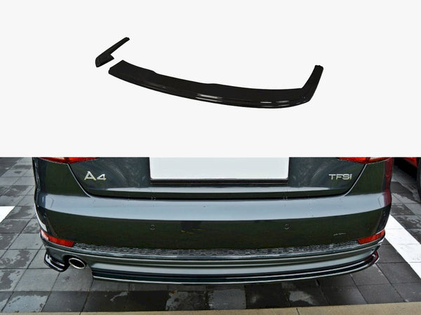 Audi - A4 B9 S Line Sedan: Maxton Rear Splitter