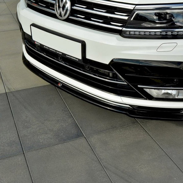 VW - Tiguan MK 2 R Line (2015-2019): Maxton Front Splitter V1