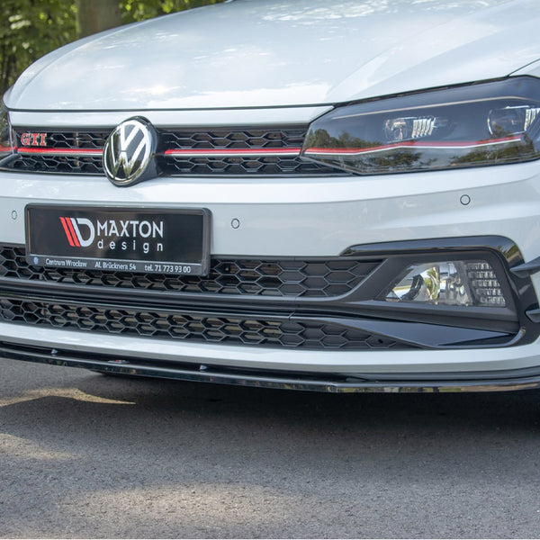 VW - Polo GTI / R Line MK6: Maxton Front Splitter V1