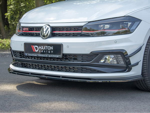 VW - Polo GTI / R Line MK6: Maxton Front Splitter V1