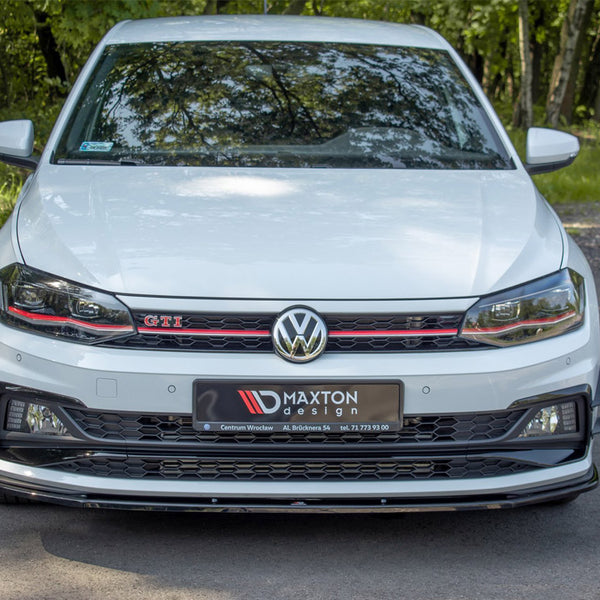 VW - Polo GTI / R Line MK6: Maxton Front Splitter V1