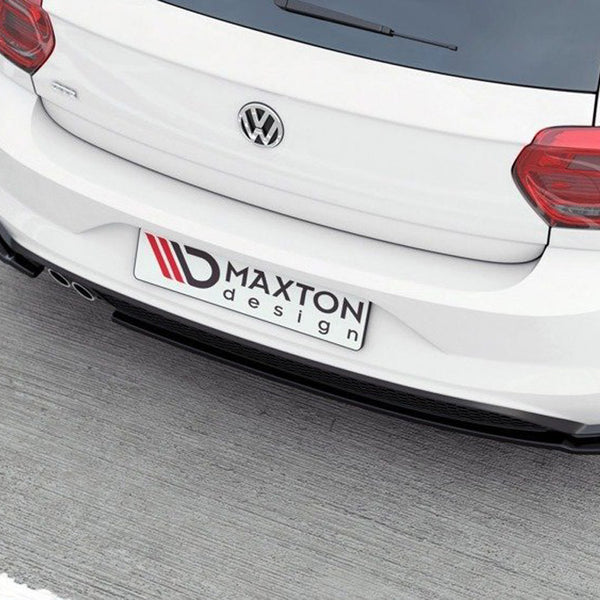 VW - Polo GTI / R Line MK6: Maxton Rear Side Splitters V2