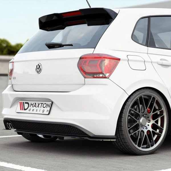 VW - Polo GTI / R Line MK6: Maxton Rear Splitter (Vertical Bars)