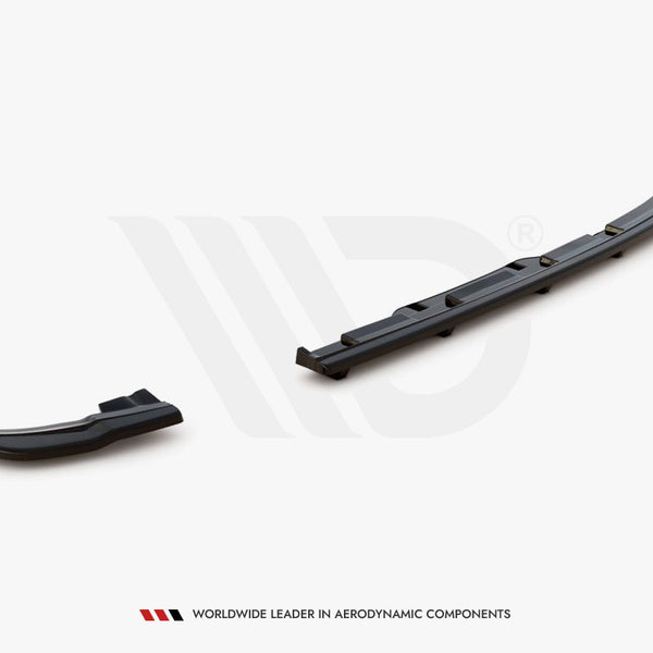 VW - Polo GTI / R Line MK6: Maxton Rear Splitter (Vertical Bars)