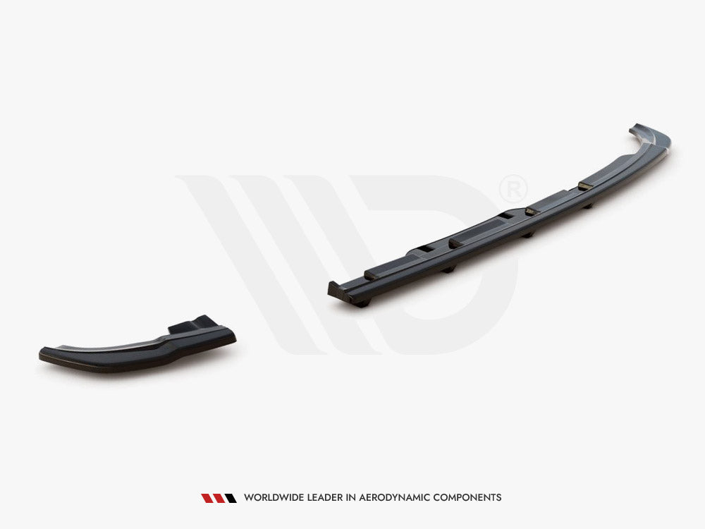VW - Polo GTI / R Line MK6: Maxton Rear Splitter (Vertical Bars)