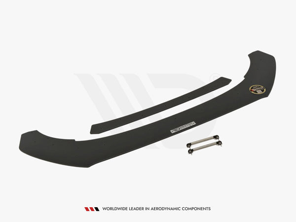 VW - Polo GTI MK5 Facelift: Maxton Front Racing Splitter